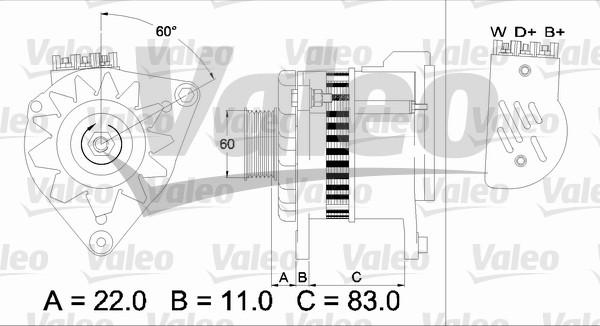 Valeo 437051 - Alternatore autozon.pro