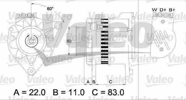 Valeo 437052 - Alternatore autozon.pro