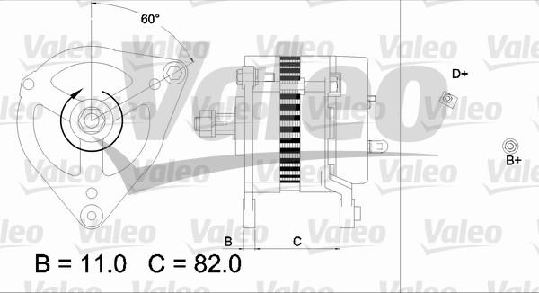 Valeo 437019 - Alternatore autozon.pro