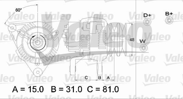 Valeo 437195 - Alternatore autozon.pro