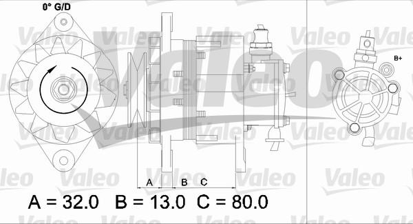 Valeo 437144 - Alternatore autozon.pro