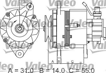 Valeo 437145 - Alternatore autozon.pro