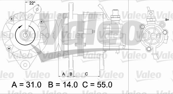 Valeo 437145 - Alternatore autozon.pro