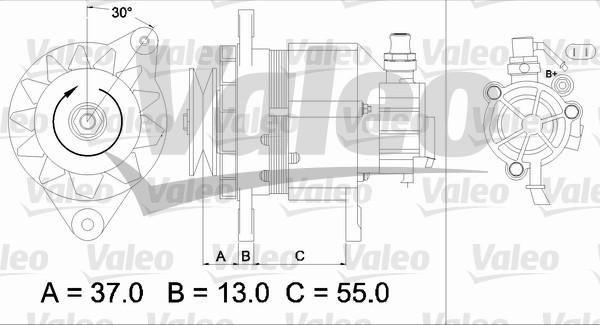 Valeo 437146 - Alternatore autozon.pro