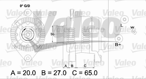 Valeo 437140 - Alternatore autozon.pro