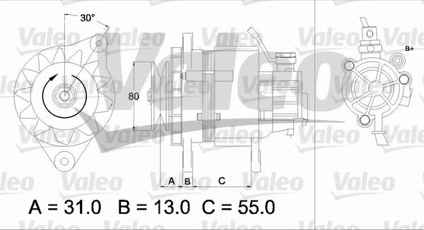 Valeo 437148 - Alternatore autozon.pro