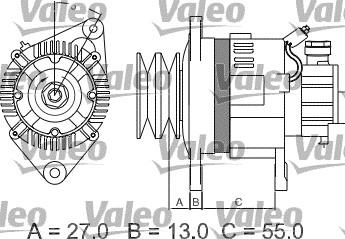 Valeo 437147 - Alternatore autozon.pro