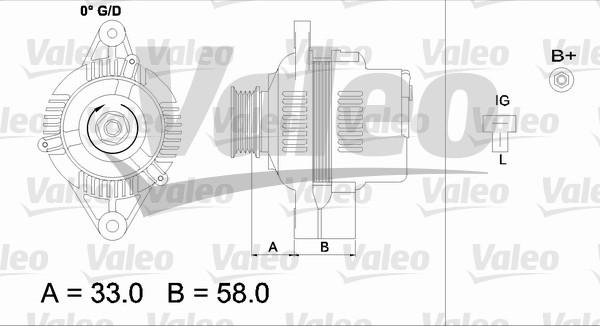 Valeo 437154 - Alternatore autozon.pro