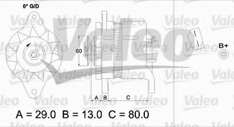 Valeo 437155 - Alternatore autozon.pro