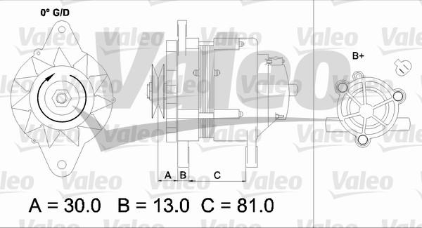 Valeo 437150 - Alternatore autozon.pro