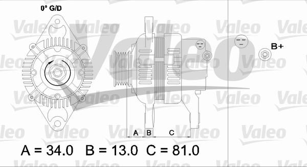 Valeo 437158 - Alternatore autozon.pro