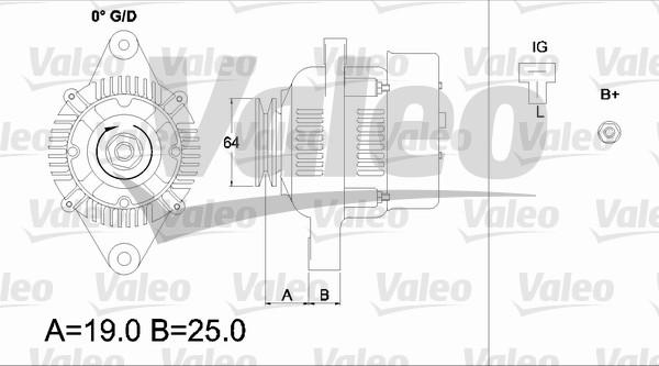 Valeo 437153 - Alternatore autozon.pro