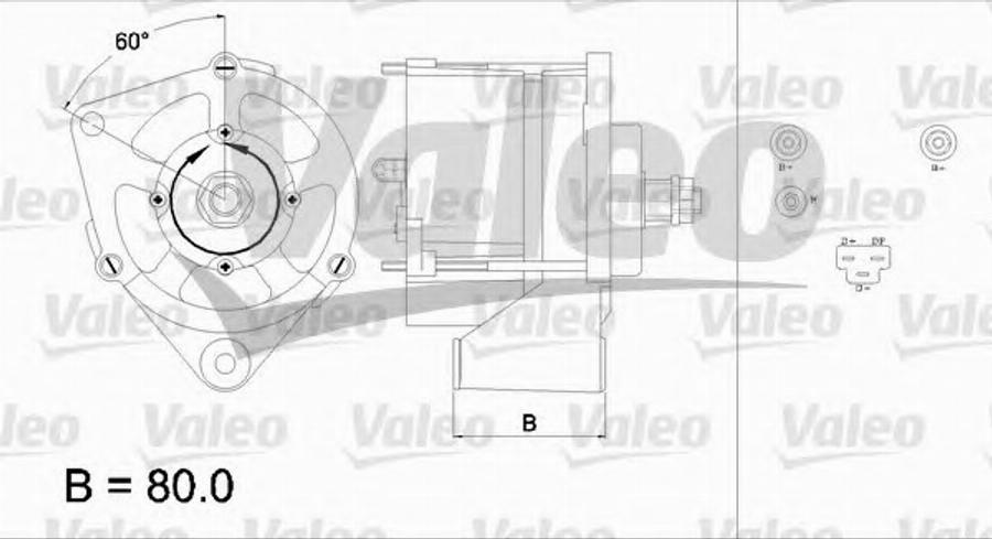 Valeo 437165 - Alternatore autozon.pro