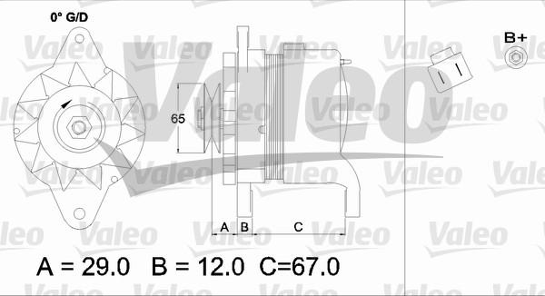 Valeo 437161 - Alternatore autozon.pro