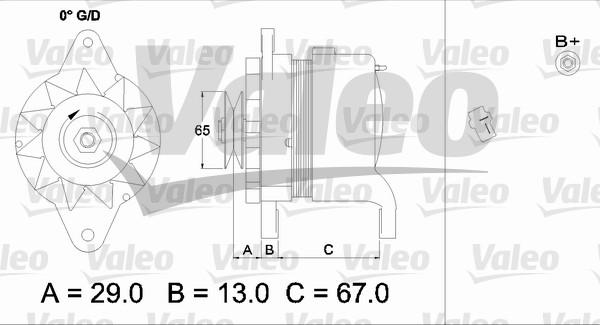 Valeo 437162 - Alternatore autozon.pro