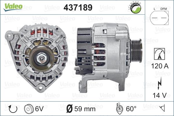 Valeo 437189 - Alternatore autozon.pro