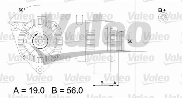 Valeo 437186 - Alternatore autozon.pro