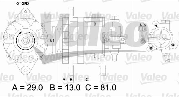 Valeo 437180 - Alternatore autozon.pro