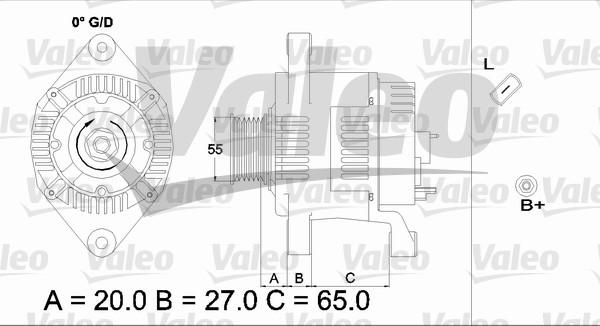 Valeo 437183 - Alternatore autozon.pro