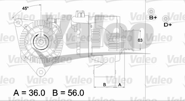 Valeo 437187 - Alternatore autozon.pro