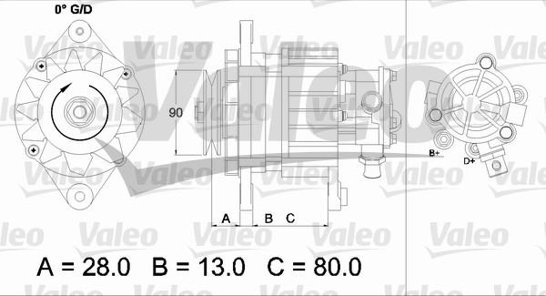 Valeo 437122 - Alternatore autozon.pro