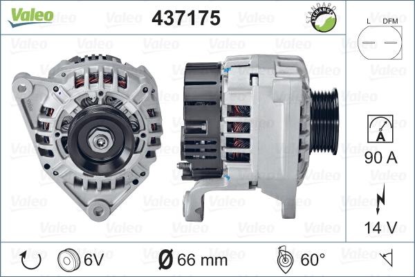 Valeo 437175 - Alternatore autozon.pro