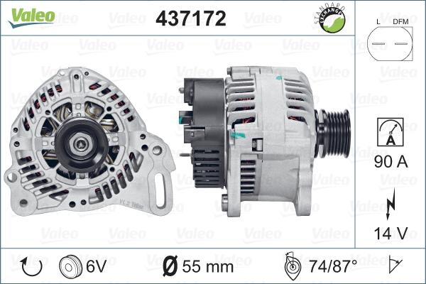 Valeo 437172 - Alternatore autozon.pro