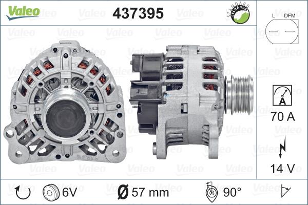 Valeo 437395 - Alternatore autozon.pro