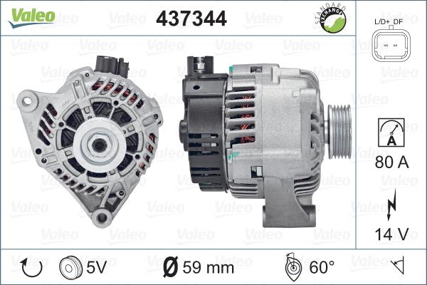 Valeo 437344 - Alternatore autozon.pro