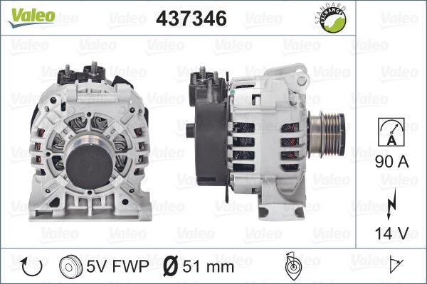 Valeo 437346 - Alternatore autozon.pro