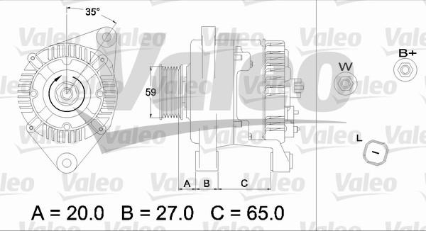 Valeo 437347 - Alternatore autozon.pro