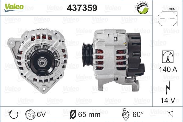 Valeo 437359 - Alternatore autozon.pro