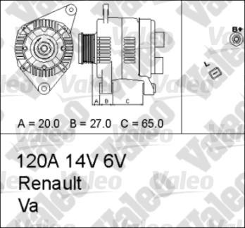 Valeo 437354 - Alternatore autozon.pro