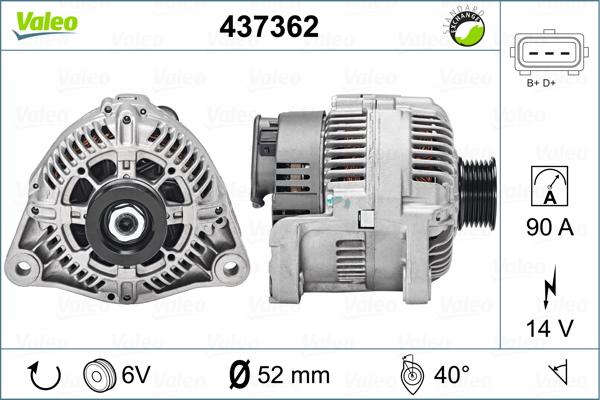 Valeo 437362 - Alternatore autozon.pro