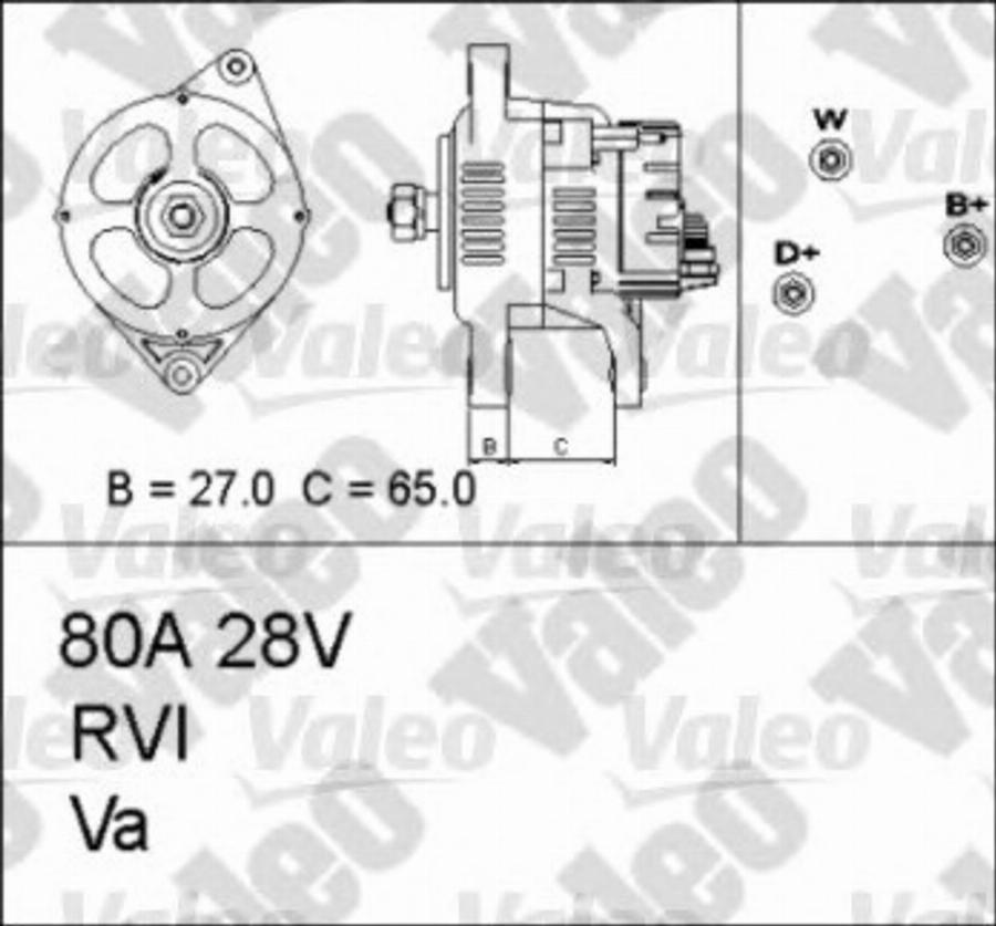 Valeo 437308 - Alternatore autozon.pro