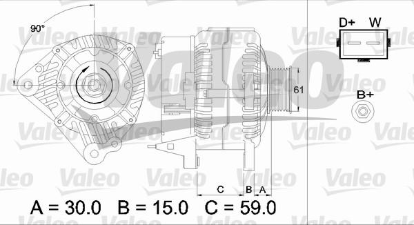 Valeo 437386 - Alternatore autozon.pro