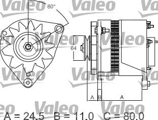 Valeo 437380 - Alternatore autozon.pro