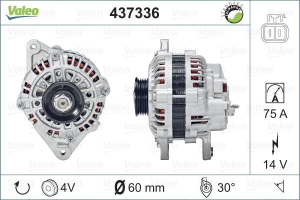 Valeo 437336 - Alternatore autozon.pro