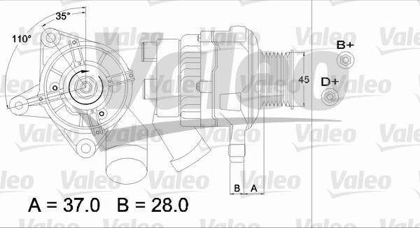 Valeo 437331 - Alternatore autozon.pro