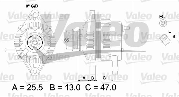 Valeo 437333 - Alternatore autozon.pro