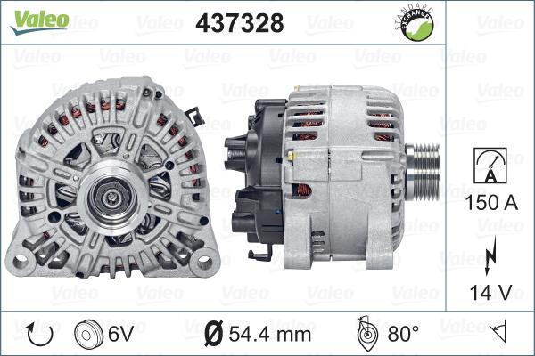 Valeo 437328 - Alternatore autozon.pro