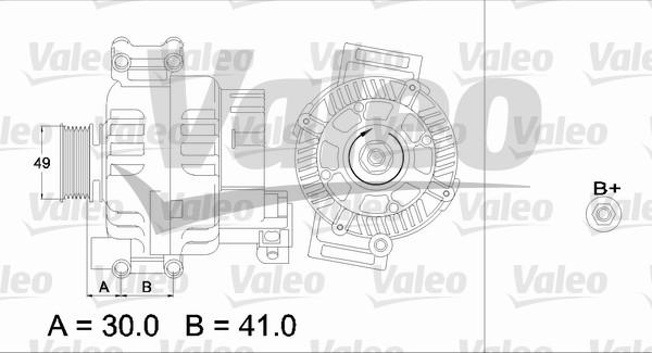 Valeo 437374 - Alternatore autozon.pro