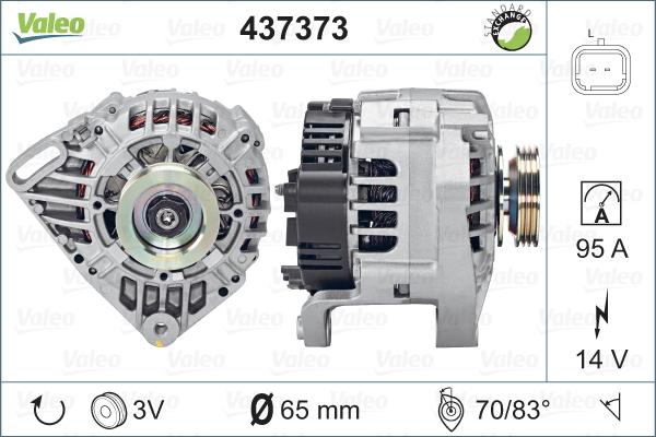 Valeo 437373 - Alternatore autozon.pro