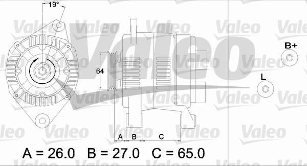 Valeo 437206 - Alternatore autozon.pro