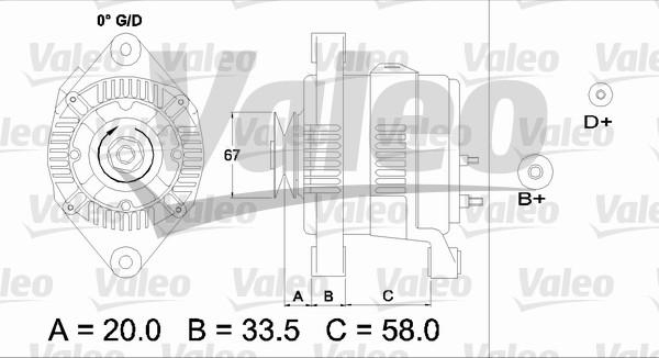 Valeo 437207 - Alternatore autozon.pro