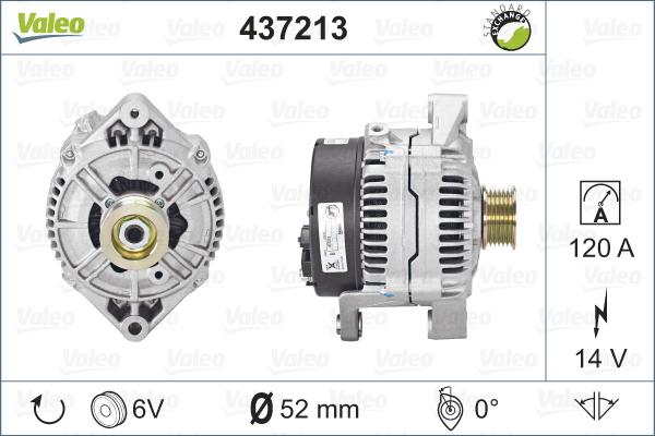 Valeo 437213 - Alternatore autozon.pro