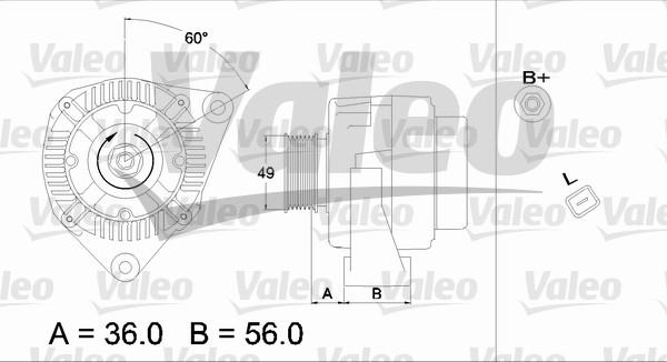 Valeo 437225 - Alternatore autozon.pro