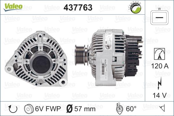 Valeo 437763 - Alternatore autozon.pro