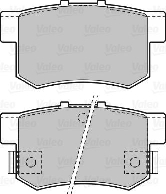 Valeo 598911 - Kit pastiglie freno, Freno a disco autozon.pro