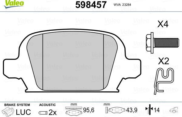 ATE 602858 - Kit pastiglie freno, Freno a disco autozon.pro